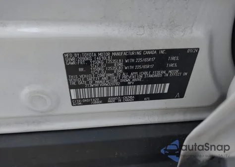 2024 Toyota Rav4 Xle/Xle Premium из США, поврежденный, VIN 2T3W1RFV0RW320782